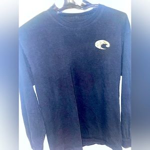 Costa Long Sleeve Camo Logo Tee Shirt
